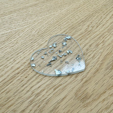 Load image into Gallery viewer, 5cm Sparkle Hearts - 10x Acrylic Hearts