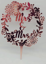 Load image into Gallery viewer, Spring Flower Wedding Cake Topper