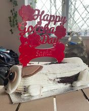 Load image into Gallery viewer, Happy Gotcha Day Acrylic Cake Topper