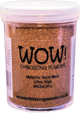 Load image into Gallery viewer, WOW! Embossing Powder Metallic (15ml)