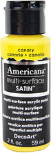 Load image into Gallery viewer, DecoArt Americana Multi-Surface Satin (2oz) - Discontinued