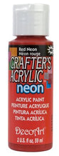 Load image into Gallery viewer, DecoArt Crafter's Acrylic Neons (2oz)