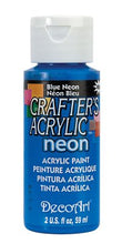Load image into Gallery viewer, DecoArt Crafter's Acrylic Neons (2oz)