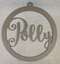 Load image into Gallery viewer, Personalised Name Hoop