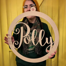 Load image into Gallery viewer, Personalised Name Hoop