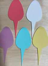 Load image into Gallery viewer, Easter Egg Acrylic Cake Toppers