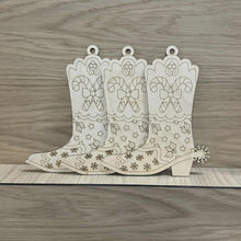 Load image into Gallery viewer, Christmas Cowboy Boots
