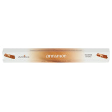 Load image into Gallery viewer, Pack of cinnamon-scented incense sticks with 'Elements' branding on a white background.
