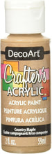 Load image into Gallery viewer, DecoArt Crafter&#39;s Acrylic (2oz)
