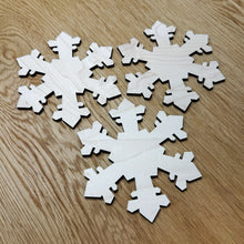 Load image into Gallery viewer, Snowflakes - 3D Bauble Decorations
