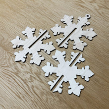 Load image into Gallery viewer, Snowflakes - 3D Bauble Decorations
