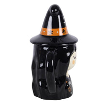 Load image into Gallery viewer, Cute Witch Lidded Mug
