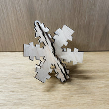 Load image into Gallery viewer, Snowflakes - 3D Bauble Decorations
