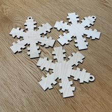 Load image into Gallery viewer, Snowflakes - 3D Bauble Decorations
