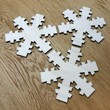 Load image into Gallery viewer, Snowflakes - 3D Bauble Decorations
