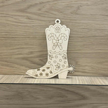 Load image into Gallery viewer, Christmas Cowboy Boots
