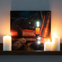 Load image into Gallery viewer, The Witching Hour Light Up Canvas Plaque by Lisa Parker
