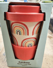 Load image into Gallery viewer, Rainbow travel mug
