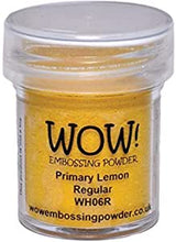 Load image into Gallery viewer, WOW! Embossing Powders Primary Colours by Powder Arts (15ml)
