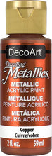 Load image into Gallery viewer, DecoArt Dazzling Metallics (2oz)
