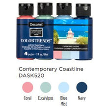 Load image into Gallery viewer, DecoArt Colour Trends Americana Multi-Surface Satin Multipack
