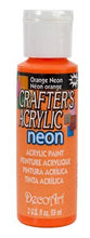 Load image into Gallery viewer, DecoArt Crafter&#39;s Acrylic Neons (2oz)
