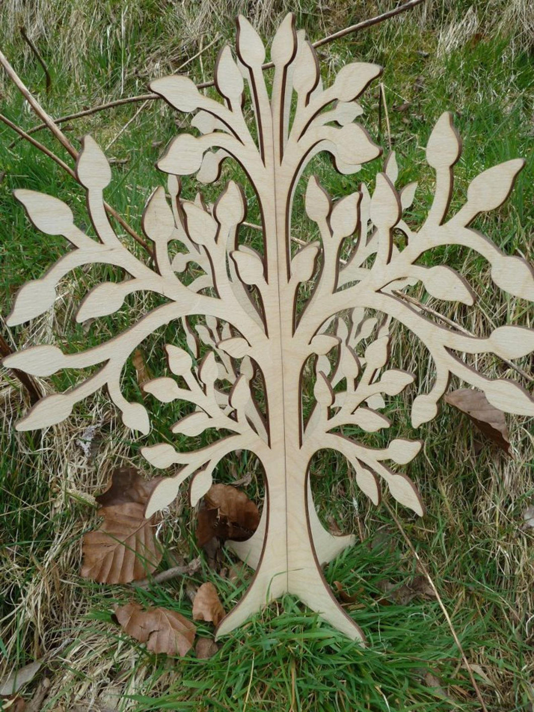 3D Free Standing Wooden Wish Tree