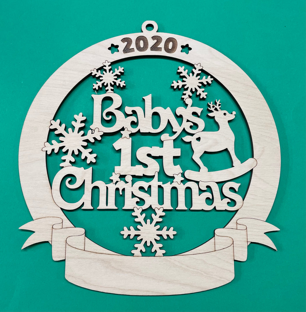 Baby’s 1st Christmas Bauble