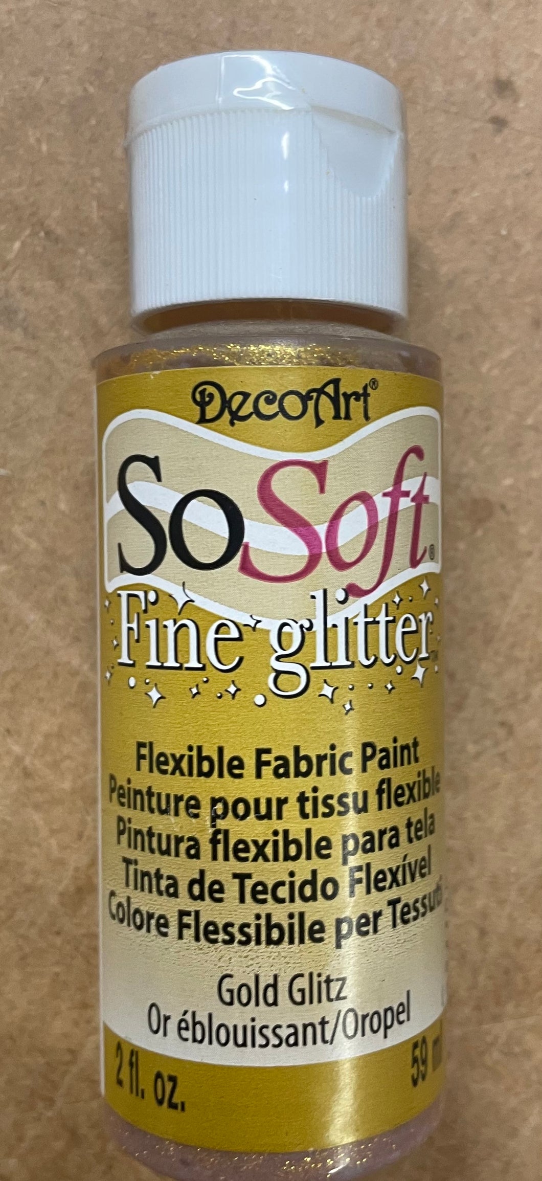 DecoArt SoSoft Fine Glitter (2oz)