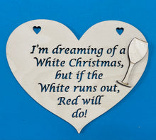 Load image into Gallery viewer, White Christmas Wine Pun Plaque
