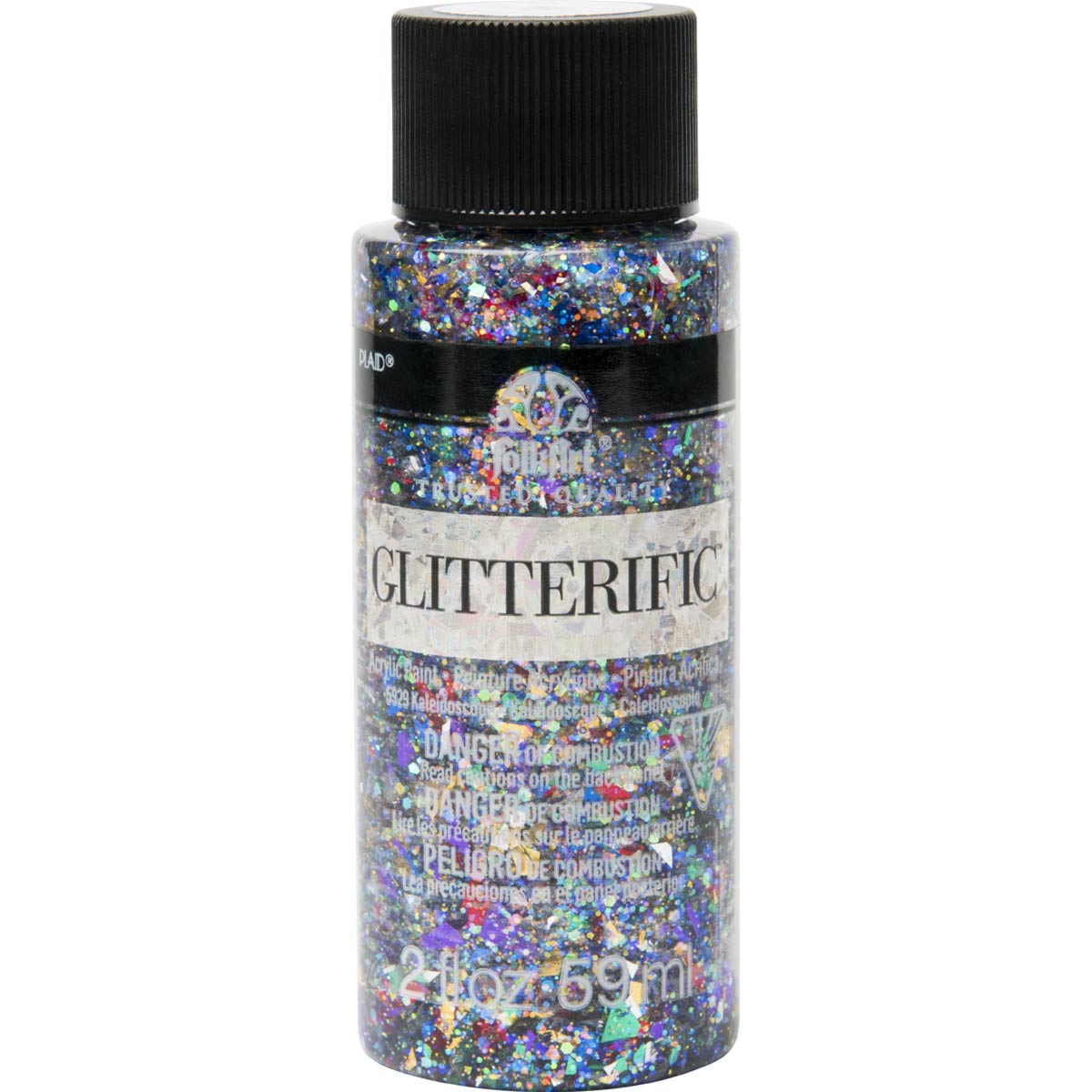 FolkArt Glitterific Glitter Paint, 2 oz- Aqua