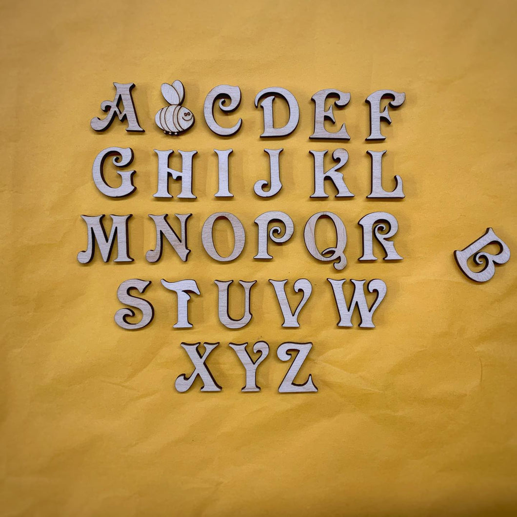 Uppercase Victorian Letters
